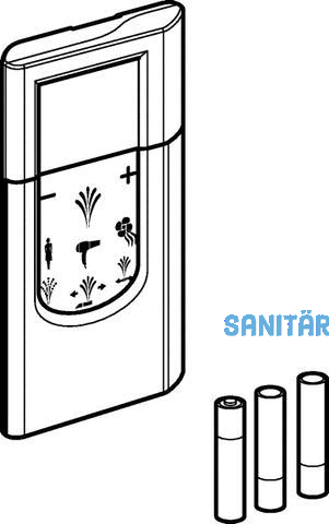 Geberit Fernbedienung B6000, AC 5000plus