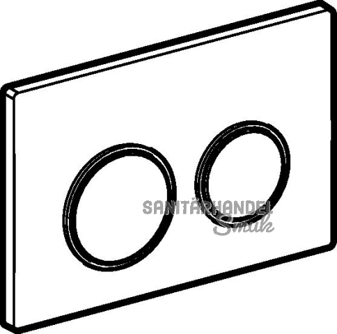 Geberit Bet.Pl. Kapps21 glanz matt glanz