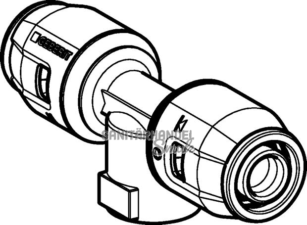 Geberit PushFit T-Stck mit IG