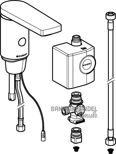 Geberit HyTronic186 UT-Mischer Generator
