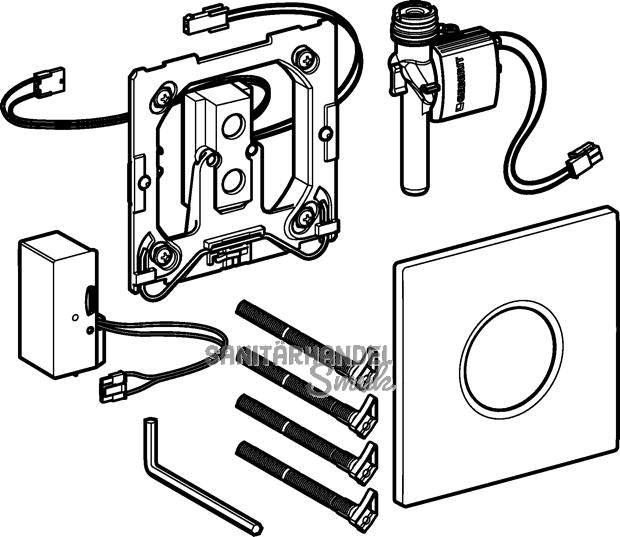 Geberit HyTronic UR-Steuerung IR, 230V,
