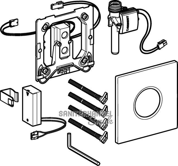 Geberit HyTronic UR-Steuerung IR, Batt,