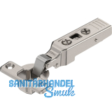 BLUM CLIP top Minischarnier 94, mit Feder, gerade, Schrauben