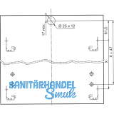 BLUM TANDEMBOX antaro Griff/Mitnehmer Innenschubkasten, Kunststoff Seidenwei