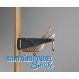 Schuhablage ausziehbar TAC, Kunststoff schwarz, 510-1000mm