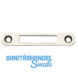 Schlieblech rund, 58x10 mm, Stahl vernickelt