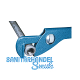 GEDORE Blitzrohrzange mit Gewinderolle Spannweite 74 mm Lnge 315 mm