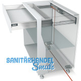 BLUM SERVO-DRIVE Trgerprofil horizontal zum Ablngen, Lnge 1143, Aluminium