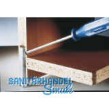 Hhenversteller 306, Bohr 14, Tragkraft 300KG, Ma A 52+B 62, Zinkdruckguss