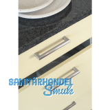 Griff Ezio LA 128 mm, Breite 141 mm, Edelstahl gebrstet