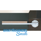 Schwenkauszug fr Holztische Stahl verzinkt