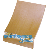 Sepa-Thin Einlass-Scharnier Hhe 39 mm, Messing vern. matt