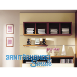 Wall Sys Tablar-/Korpustrger 34 mm, zum Einhngen, Aluminium natur eloxiert