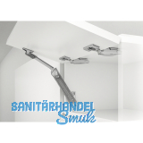 BLUM AVENTOS HK-XS Schmale Alurahmen Frontbefestigung, Schrauben