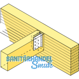 SIMPSON Balkentrger BTALU 160-B Aluminium mit Zulassung
