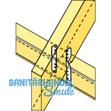 SIMPSON Pfettenanker PFU 210 feuerverzinkt mit Zulassung