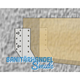 GH Balkenschuh Kombi 04 aussenliegend 80x210 - Stahl feuerverzinkt