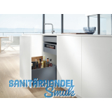 BLUM LEGRABOX pure SET H F, TIP-ON, 70kg, NL 500, INOX