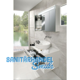 NINKA BANIO Siphon Ausschnitt Rahmenset KS lichtgrau