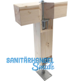 PITZL Pfostentrger Typ 10529.1090 ZiNiP beschichtet Stecksystem Z