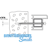 SPAX-RA Rahmenanker 7.5x150 Zylinderkopf Torx30 verzinkt dbellose Verschraubung