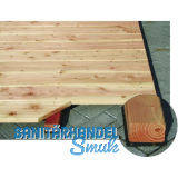 Loftis Profilunterlage fr Terrassenbden 77x8x2300 mm