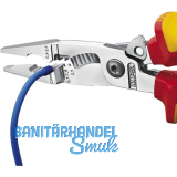 KNIPEX Elektro-Installationszange VDE mit 6 Funktionen Lnge 200 mm