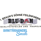 BLU-DAN Chrominox-Werkstatt-Feilensatz 5-teilig Hieb 1/250 mm