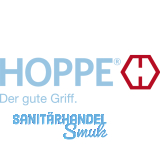 HOPPE Befestigungsset fr Profiltr, Knopf/Drcker, 77 - 82 mm