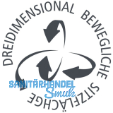 TOPSTAR Sitness 15 Brodrehstuhl , Bezug Stoff schwarz