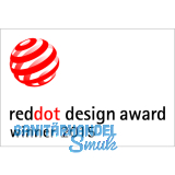 EVOline BackFlip, 2 Stk. Schukosteckdosen, 1 Stk. USB-Charger, Edelstahl