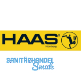 HAAS 5/4" x 32 mm Design-Flaschensiphon, Messing verchromt