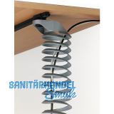 Befestigungsteil Prisma, Kunstatoff schwarz