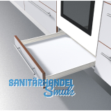 BLUM METABOX N Zarge 320 Schraubversion, Teilauszug, NL 350, cremewei