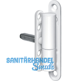 Universalband f.Fenster u.Tren Sch27-15,Rolle  15mm,Stahl kunststoffbesch.wei