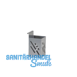 Einhnge-Stiftebox Quatro B 72 x H 100 x T 70 mm, Stahl silber pulverbeschichtet