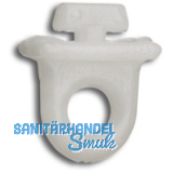 Alufa-Feststeller fr Liftschleuse, Kunststoff wei