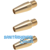 Anfangshlsen-Satz Messing zu Kati-Blitz Compact Inhalt 3 Stck