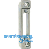 Schlieplatte Secury verstellbar, silber