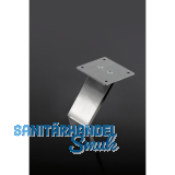 Barkonsole Korfu schrg, Hhe 170 mm, Edelstahl gebrstet