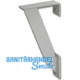 Barkonsole RAB schrg 50 x 10 mm, Hhe 322,5 mm, Tiefe 154 mm,Aluminium eloxiert