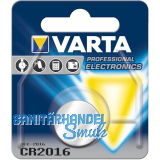 VARTA Batterie Knopfzelle CR 2016 3 Volt (1St)