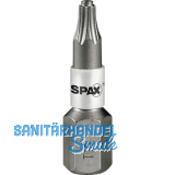 SPAX Bit-Einsatz T-Star 1/4\sechskant TX 10/25 mm Zapfenführung, Inhalt 5 Stück