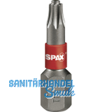 SPAX Bit-Einsatz T-Star 1/4\sechskant TX 15/25 mm Zapfenführung, Inhalt 5 Stück