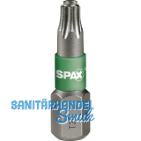 SPAX Bit-Einsatz T-Star 1/4\sechskant TX 20/25 mm Zapfenführung, Inhalt 5 Stück