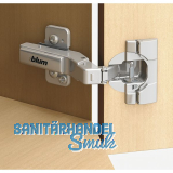 BLUM CLIP top BLUMOTION I Winkelscharnier 45, halbaufschlagend, INSERTA