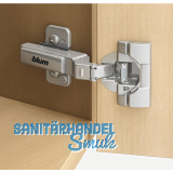 BLUM CLIP top BLUMOTION Winkelscharnier 20, aufschlagend, II, Schrauben