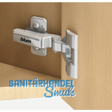 BLUM CLIP top BLUMOTION Winkelscharnier -45, max.aufschlagend,III,Schrauben