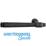 SCHRGHOFER Drckerlochteil KLAM - links Eisen alt gebrstet