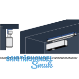 Sturzfutterwinkel fr Gleitschiene B